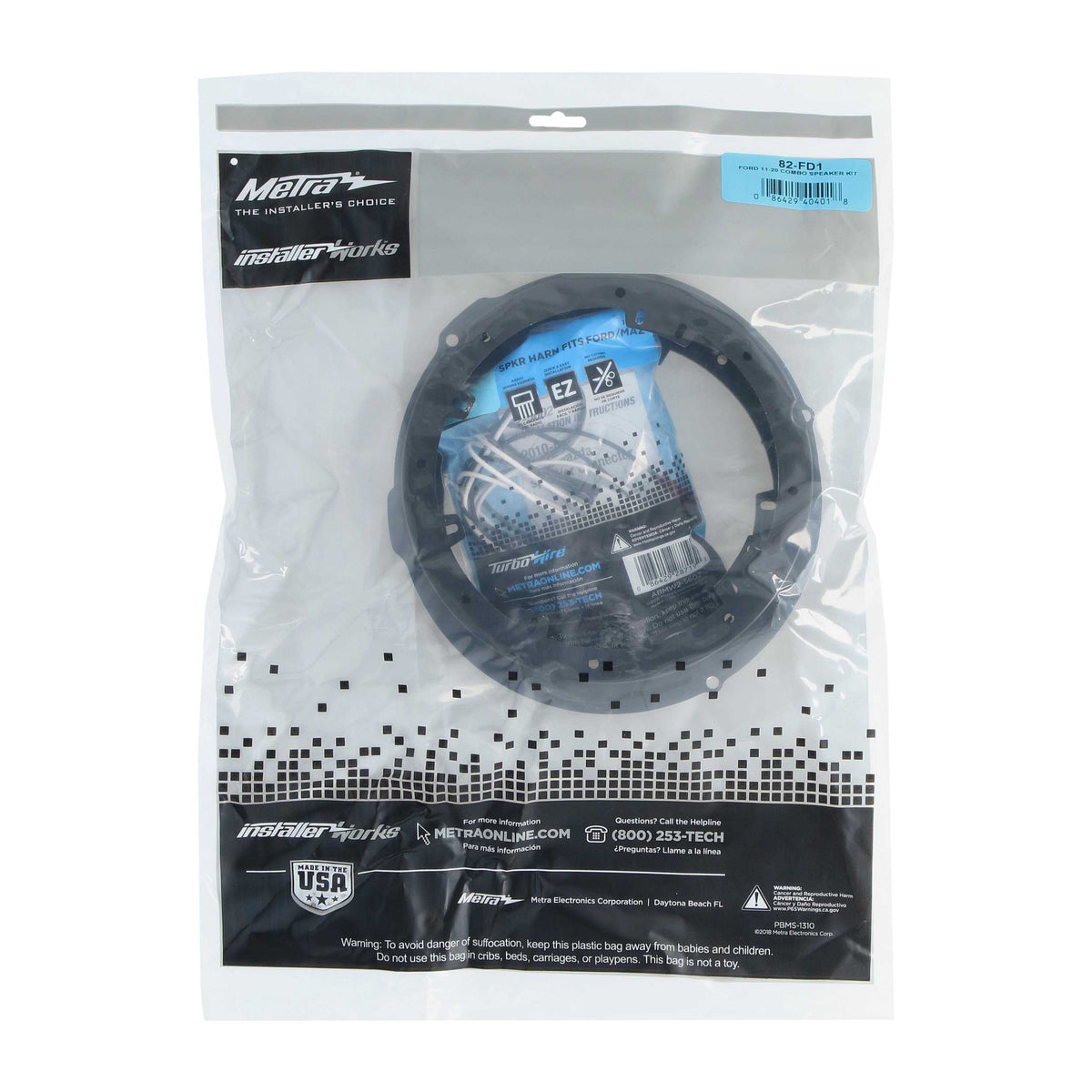 Ford 2011-Up - Adapter & Harness (Front or Rear) — 82-FD1