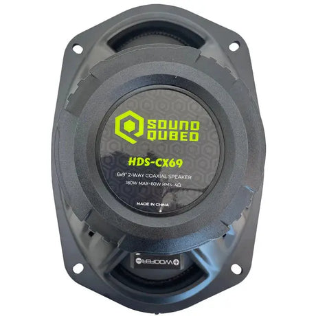 SoundQubed SoundQubed HDS Series 6x9" Coaxial 3-way Speakers (Pair) - Car Audio