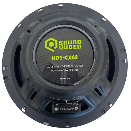SoundQubed SoundQubed HDS Series 6.5" Coaxial 2-way Speakers (pair) - Car Audio