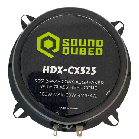 SoundQubed SoundQubed HDX Series 5.25" Coaxial 2-way Speakers (pair) - Car Audio