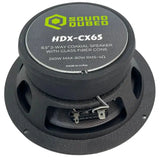 SoundQubed SoundQubed HDX Series 6.5" Coaxial 2-way Speakers (pair) - Car Audio