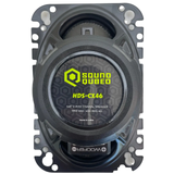SoundQubed SoundQubed HDS Series 4x6" Coaxial 2-way Speakers (Pair) - Car Audio