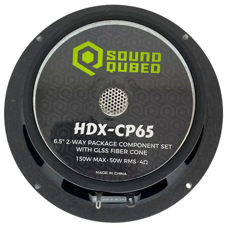 SoundQubed SoundQubed HDX Series 6.5" 2-Way Component Speaker Set - Car Audio