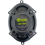 SoundQubed SoundQubed HDS Series 5x7" Coaxial 2-way Speakers (Pair) - Car Audio