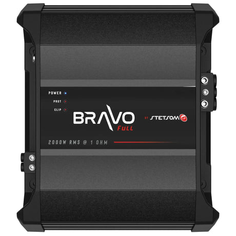 Stetsom Stetsom BRAVO FULL 2K Digital Full-Range Amplifier Mono 1 Channel Class D 2000 Watts RMS - Car Audio