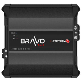 Stetsom Stetsom BRAVO FULL 3K Digital Full-Range Amplifier Mono 1 Channel Class D 3000 Watts RMS - Car Audio