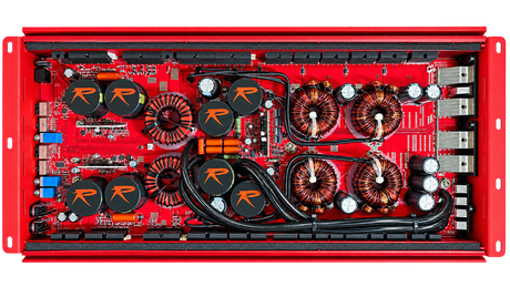 Ruthless Audio Ruthless Audio 5000.2 Red 2 Channel Amplifier - Car Audio