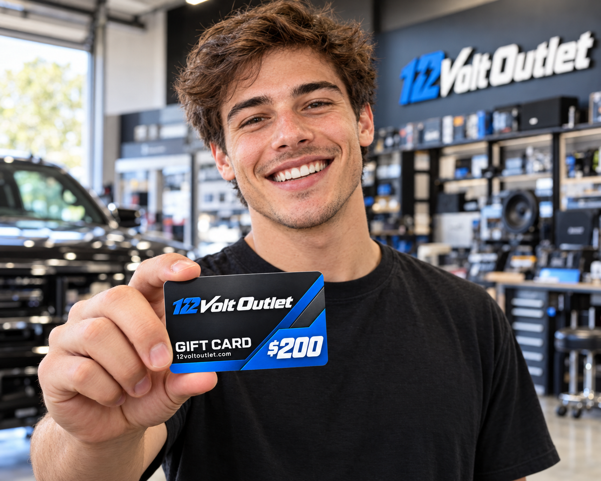 12 Volt Outlet Gift Card