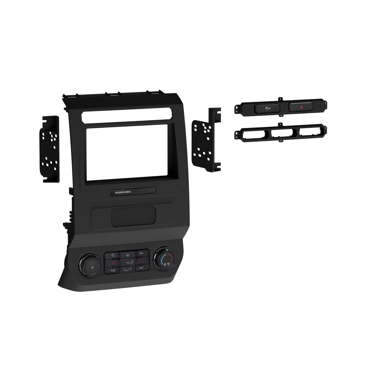 Ford F-Series 2015-2022 (with single-zone climate controls) — 95-5869CH