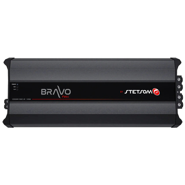 Stetsom Stetsom BRAVO FULL 12K Digital Full-Range Amplifier Mono 1 Channel Class D 12000 Watts RMS - Car Audio