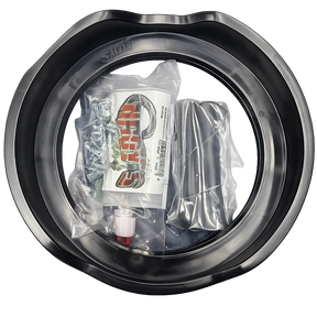 Nagy's Customs 10″ Harley Davidson Subwoofer / MidBass Adapter Rings (Pair) 1998-Current