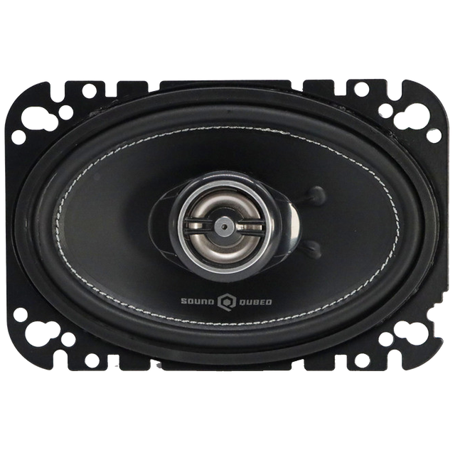 SoundQubed SoundQubed HDS Series 4x6" Coaxial 2-way Speakers (Pair) - Car Audio