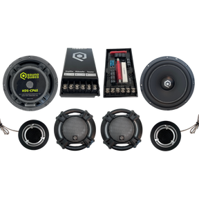 SoundQubed SoundQubed HDS Series 6.5" Components 2-way Speakers - Car Audio