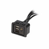 USB/AUX/HDMI® Replacement Panel - Chrysler | Dodge | Jeep 2013-2017 — AXUSB-RAM1-6
