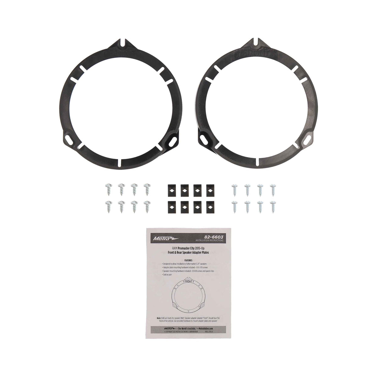 RAM Promaster City 2015-Up - 5.25" — 82-6603