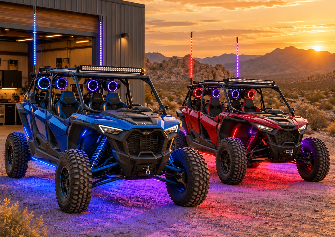 Polaris and Can-Am off-road audio packages