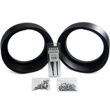Nagy's Customs 10" Harley Davidson Subwoofer / MidBass Adapter Rings (Pair) 1998-Current