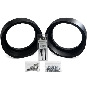 Nagy's Customs 10" Harley Davidson Subwoofer / MidBass Adapter Rings (Pair) 1998-Current