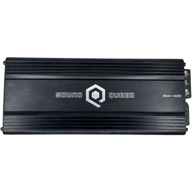SoundQubed SoundQubed BG4-1400 1400 Watt Bagger Series Amp (Ultra Compact) - Car Audio