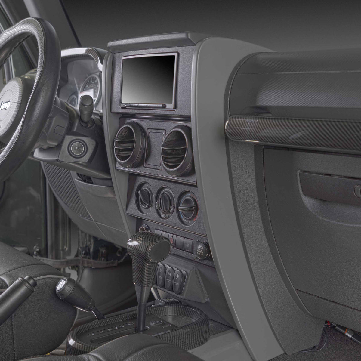 Dash Panel - Jeep Wrangler JK 2007-2010 — DP-6510-JK