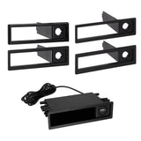 ISO-DIN Pocket with USB Charging Adapter - Multi-App 1981-2012 — 88-00-9007