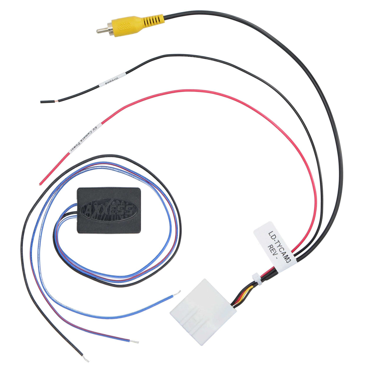 Backup Camera Retention Harness - Toyota 2012-2020 — AXBUCH-TYCAM36V