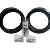 Nagy's Customs 10" Harley Davidson Subwoofer / MidBass Adapter Rings (Pair) 1998-Current - additional view