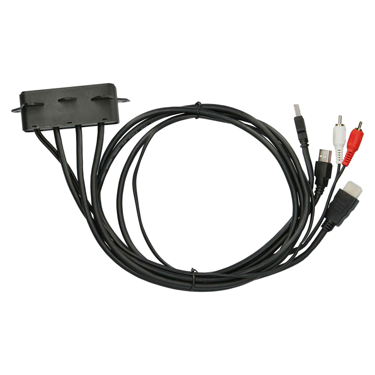 USB/AUX/HDMI® Replacement Panel - Chrysler | Dodge | Jeep 2014-2017 — AXUSB-CH2
