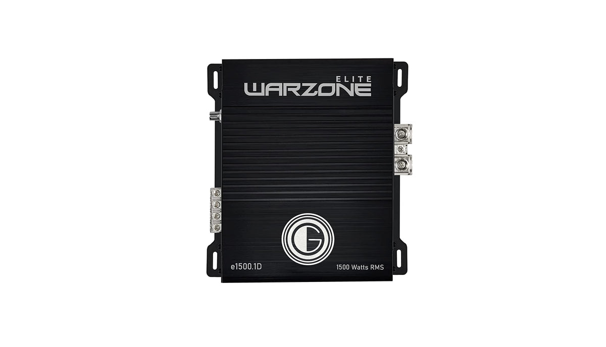 Gravity Audio Warzone E1500.1D amplifier, product gallery image 1