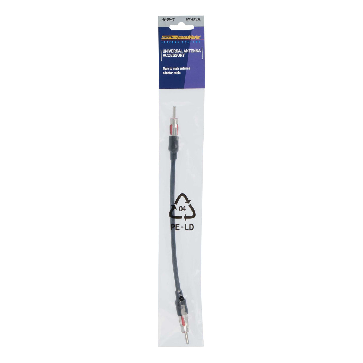 Universal Antenna Adapter | Male to Male — 40-UV42