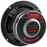 DS18 DS18 6PRO300MB-8 6" Mid-Bass Loudspeaker 300 Watts 8-Ohm (each) - Car Audio