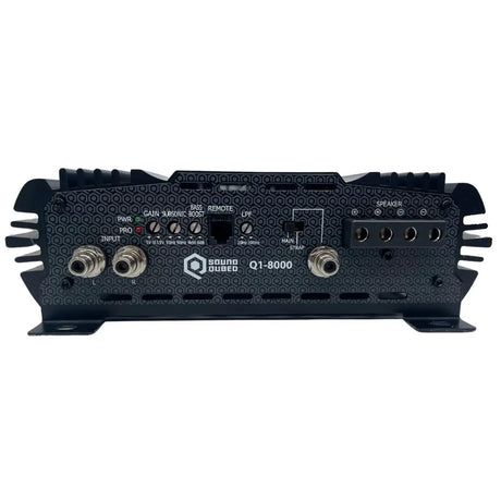 SoundQubed SoundQubed Q1-8000 18v Q-Series Mono Amplifier - Car Audio
