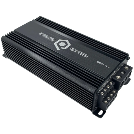 SoundQubed SoundQubed BG4-700 700 Watt Bagger Series Amp (Ultra Compact) - Car Audio