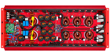 Ruthless Audio Ruthless Audio 7500.1 Red 7,500 Watt Monoblock Amplifier - Car Audio