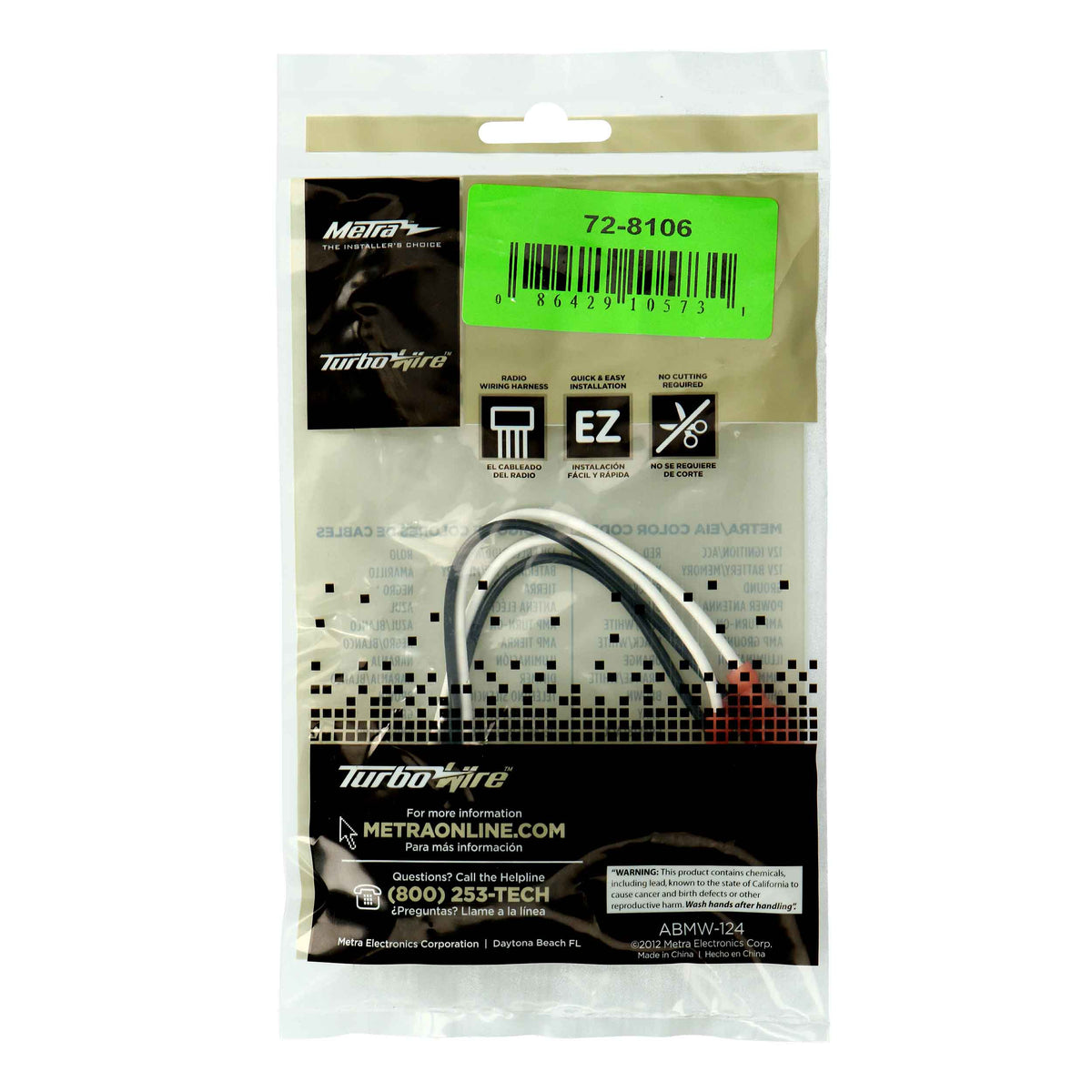 Chrysler | GMC | Lexus | Subaru | Toyota 1995-2021 — 72-8106