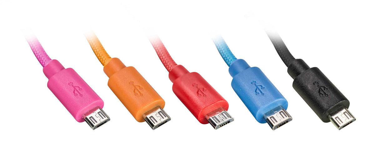 Micro “B” Replacement Cable | 3 ft. | Green — AXMROB-GN