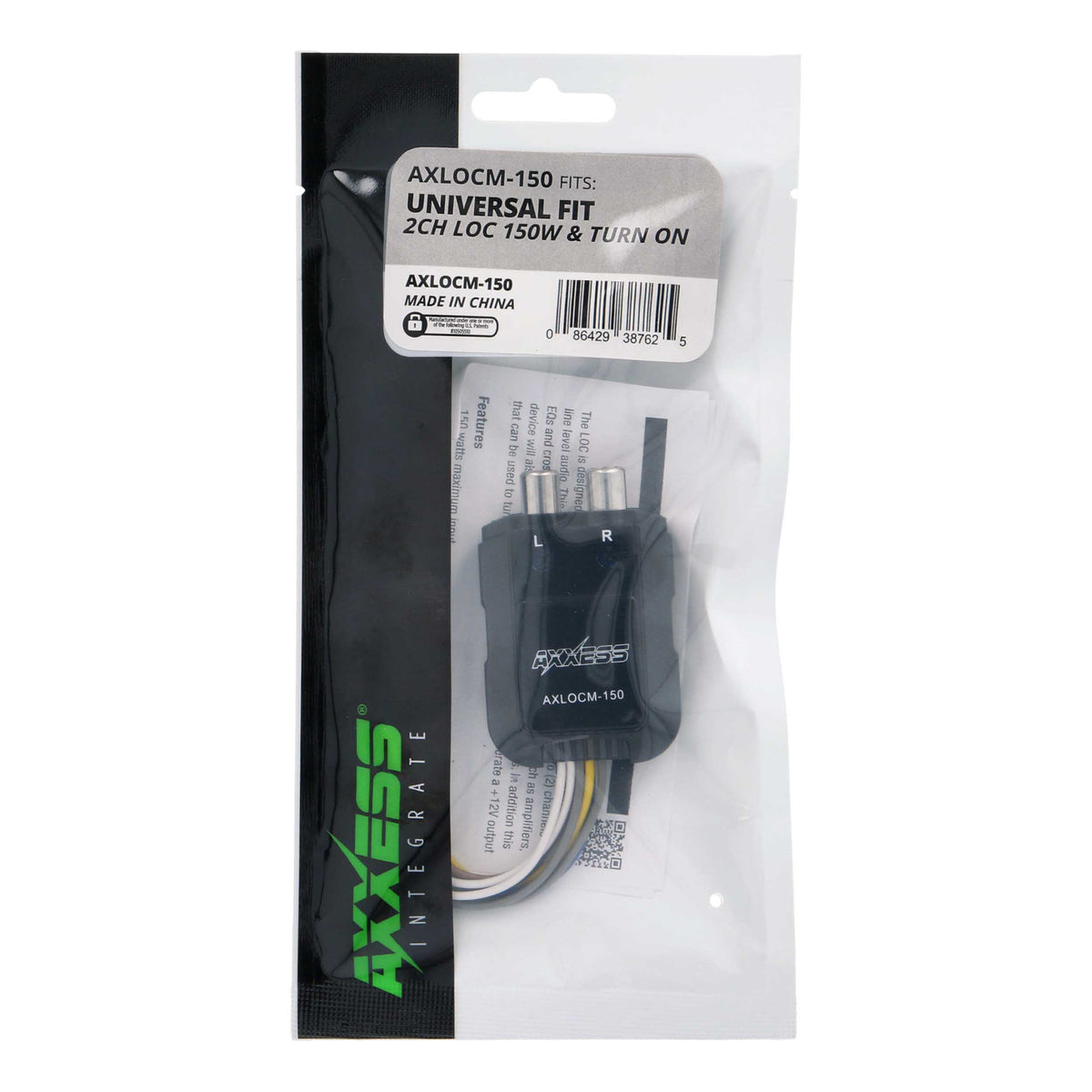 2-Channel Line Output Converter with Amp Turn-On — AXLOCM-150