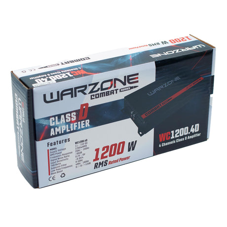 Warzone WC1200.4D amplifier, product gallery image 5