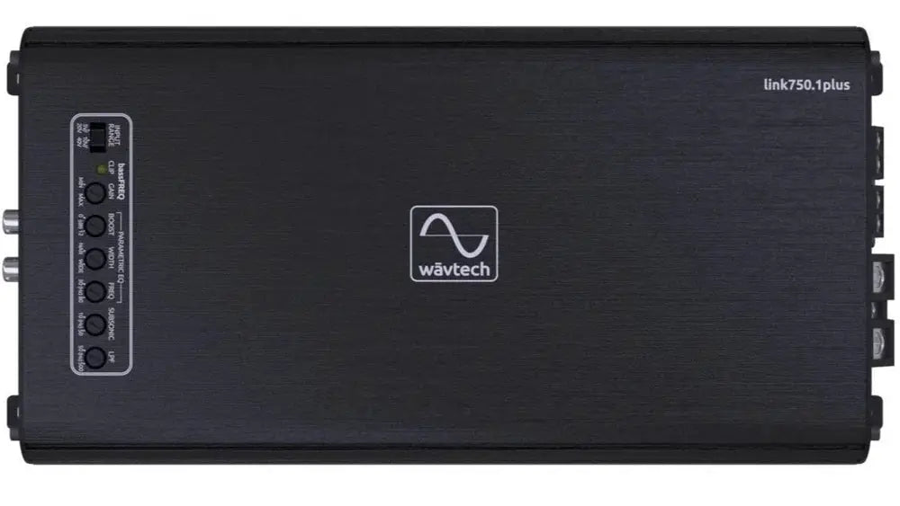 Wāvtech Wāvtech link750.1plus 750 Watt Monoblock Amplifier - Car Audio