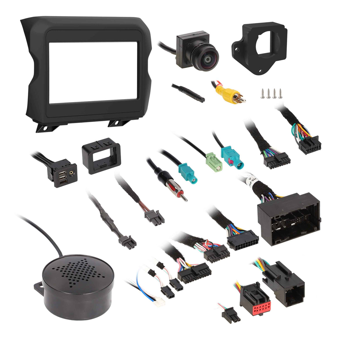 Pioneer® Radio Integration Package - Jeep Wrangler JL 2018.5-2023 — AXPIO-JL1