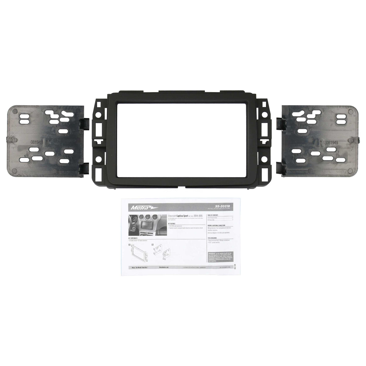 Chevy Captiva Sport 2014-2015 — 95-3031B