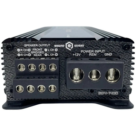 SoundQubed SoundQubed BG4-1400 1400 Watt Bagger Series Amp (Ultra Compact) - Car Audio