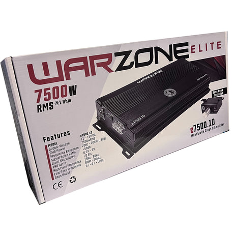 Gravity Audio Warzone E7500.1D amplifier, product gallery image 7