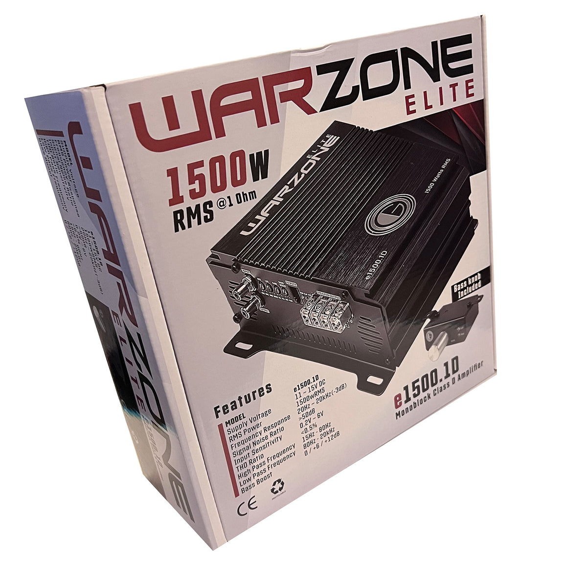 Gravity Audio Warzone E1500.1D amplifier, product gallery image 6
