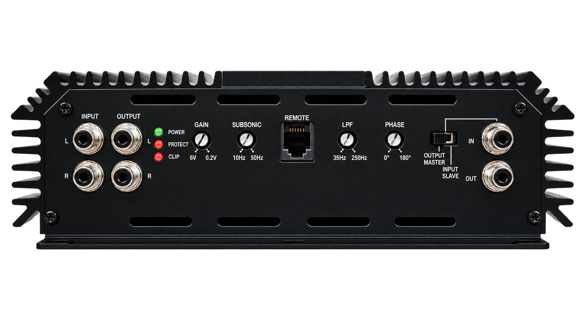Ruthless Audio Ruthless Audio 2300.1 2,300 Watt Monoblock Amplifier - Car Audio