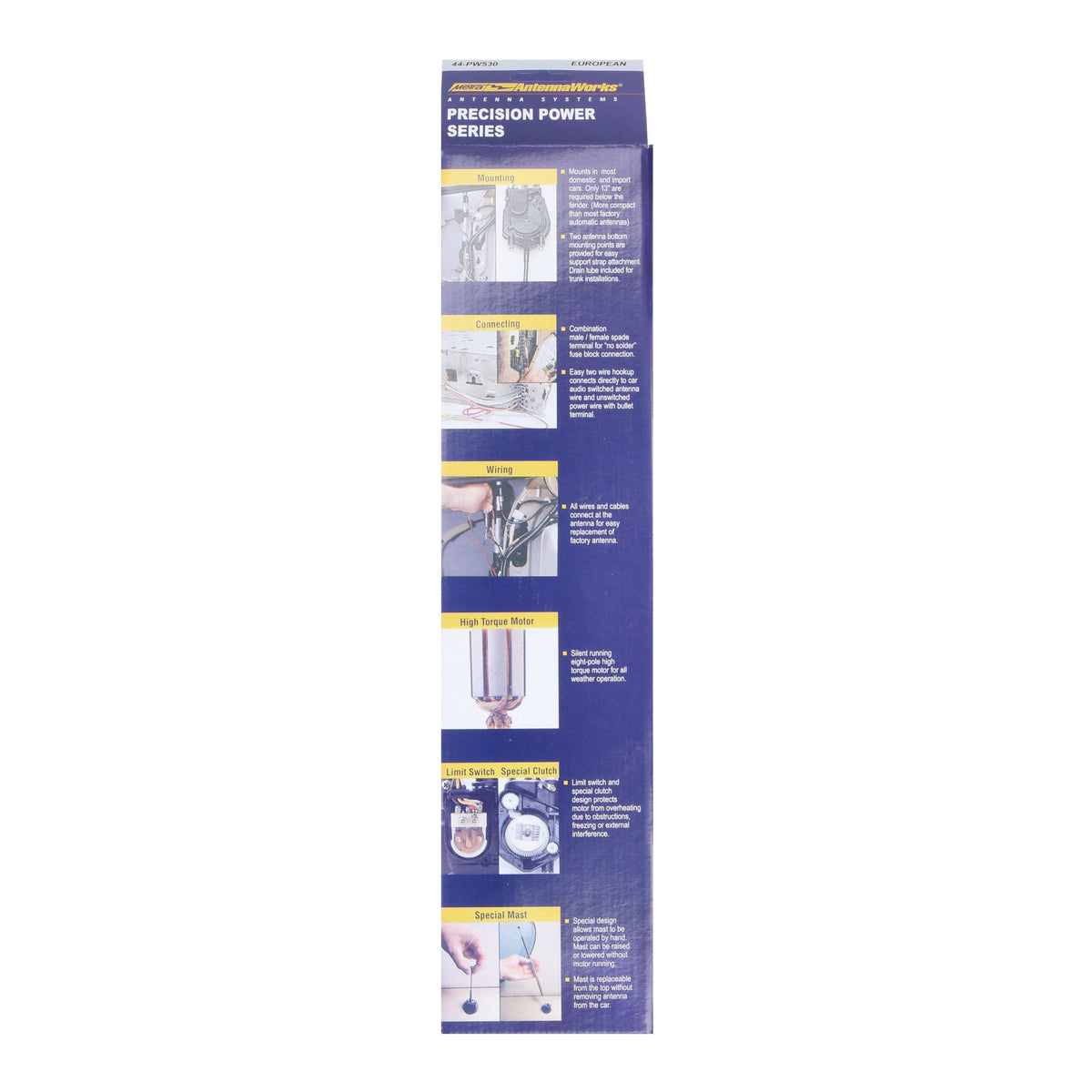 Fully Automatic Power Antenna | 6 Mounting Bases — 44-PW530