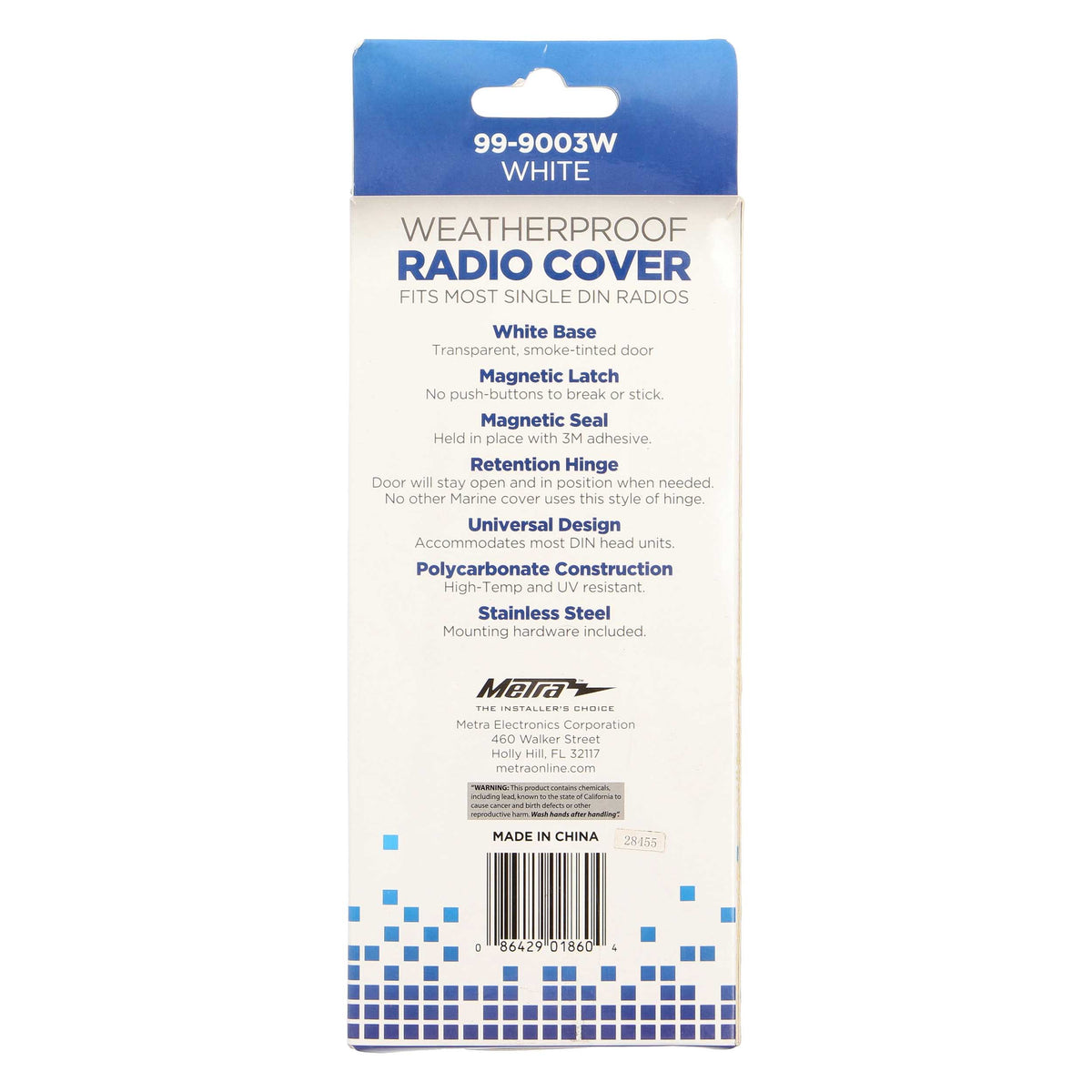 Universal Marine Cover System - White — 99-9003W