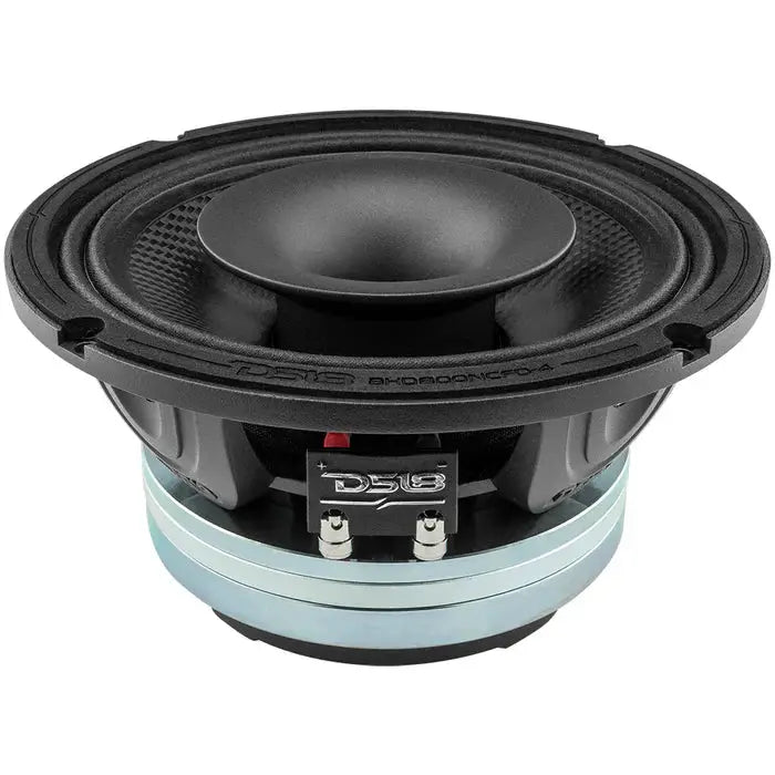 DS18 DS18 8HD800NCFD-8 8" Water Proof Carbon Fiber Mid Bass and Driver Coaxial Hybrid Neodymium Magnet 8-Ohm (each) - Car Audio