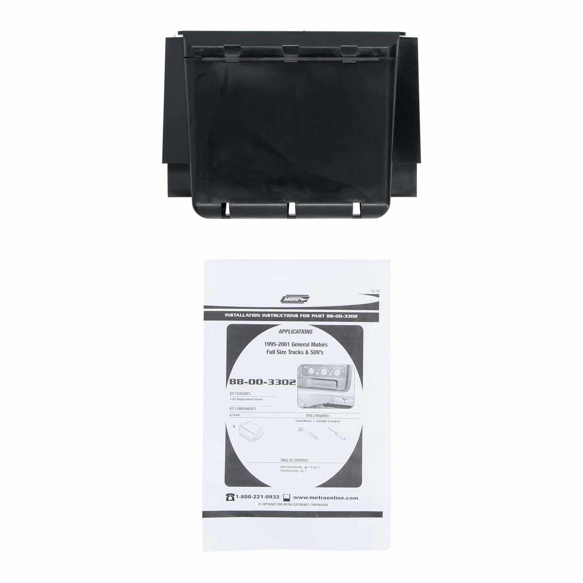 Replacement Pocket - GM Truck | SUV 1995-2001 — 88-00-3302