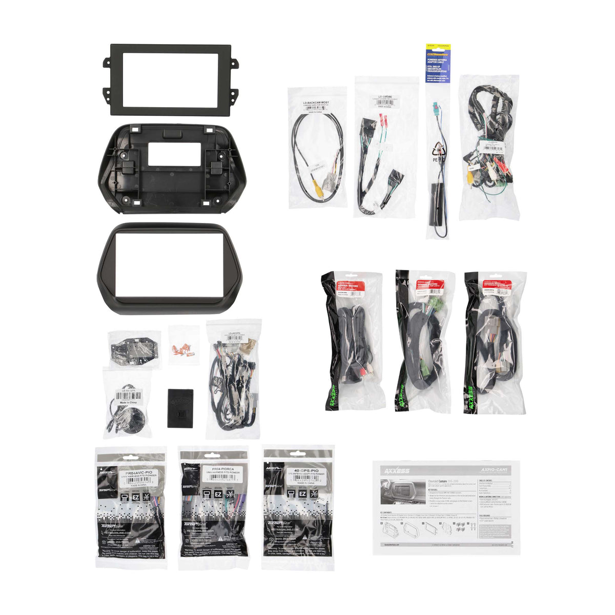Pioneer® Radio Integration Package - Chevy Camaro 2016-2018 — AXPIO-CAM1